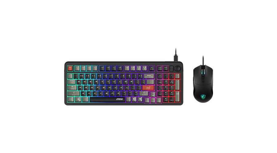 MSI FORGE GK110 RGB Combo Mouse y Teclado